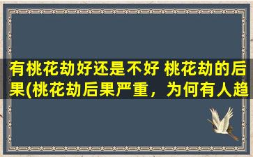 有桃花劫好还是不好 桃花劫的后果(桃花劫后果严重，为何有人趋之若鹜？)